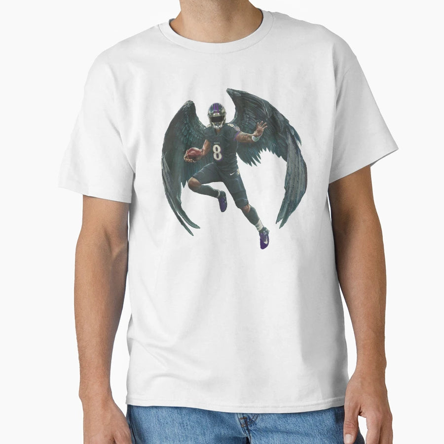 Raven T-Shirt - Custom Art Print Unisex - T-Shirt, Sweatshirt, Hoodie
