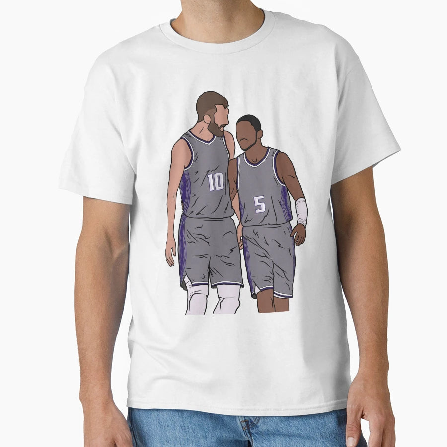 Sabonis Fox T-Shirt - Custom Art Print Men Women - T-Shirt, Sweatshirt, Hoodie
