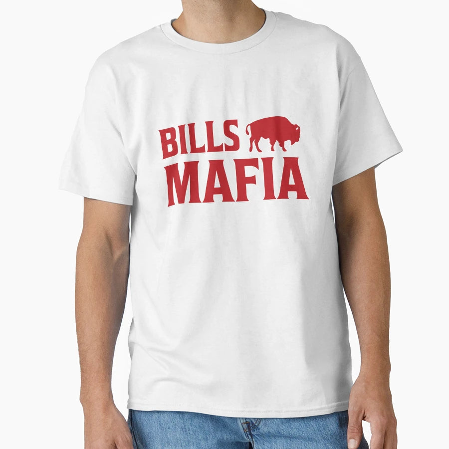 Vintgae New York Red Buffalo T-Shirt - Casual Everyday Wear Men Women - T-Shirt, Sweatshirt, Hoodie