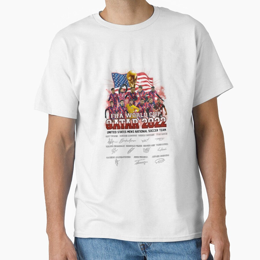 Proud US Team Fans 2022 by JessBeer - Adult & Kids T-Shirts, Sweatshirts & Hoodies apparel design preview 1