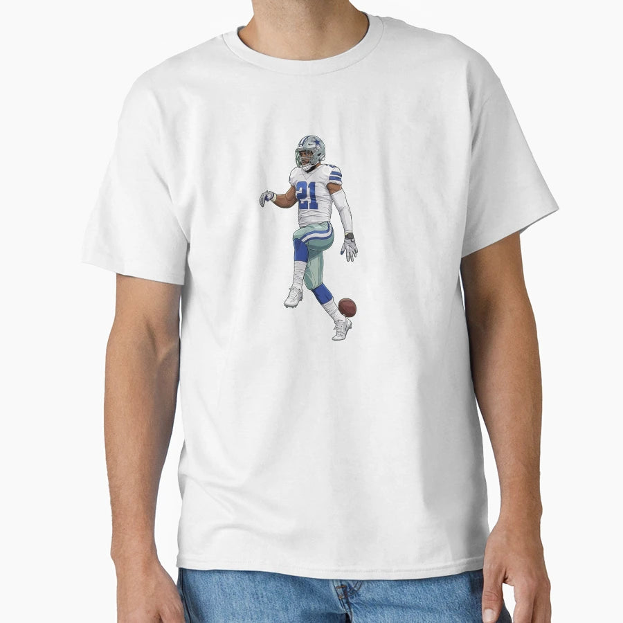 Ezekiel Elliott 21 Action T-Shirt - Casual Everyday Wear for Adults - T-Shirt, Sweatshirt, Hoodie