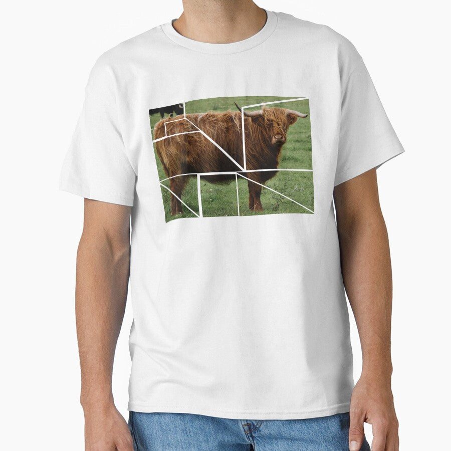 Highland Cow for Lovers by harwoodkp - Adult & Kids T-Shirts, Sweatshirts & Hoodies apparel design preview 1