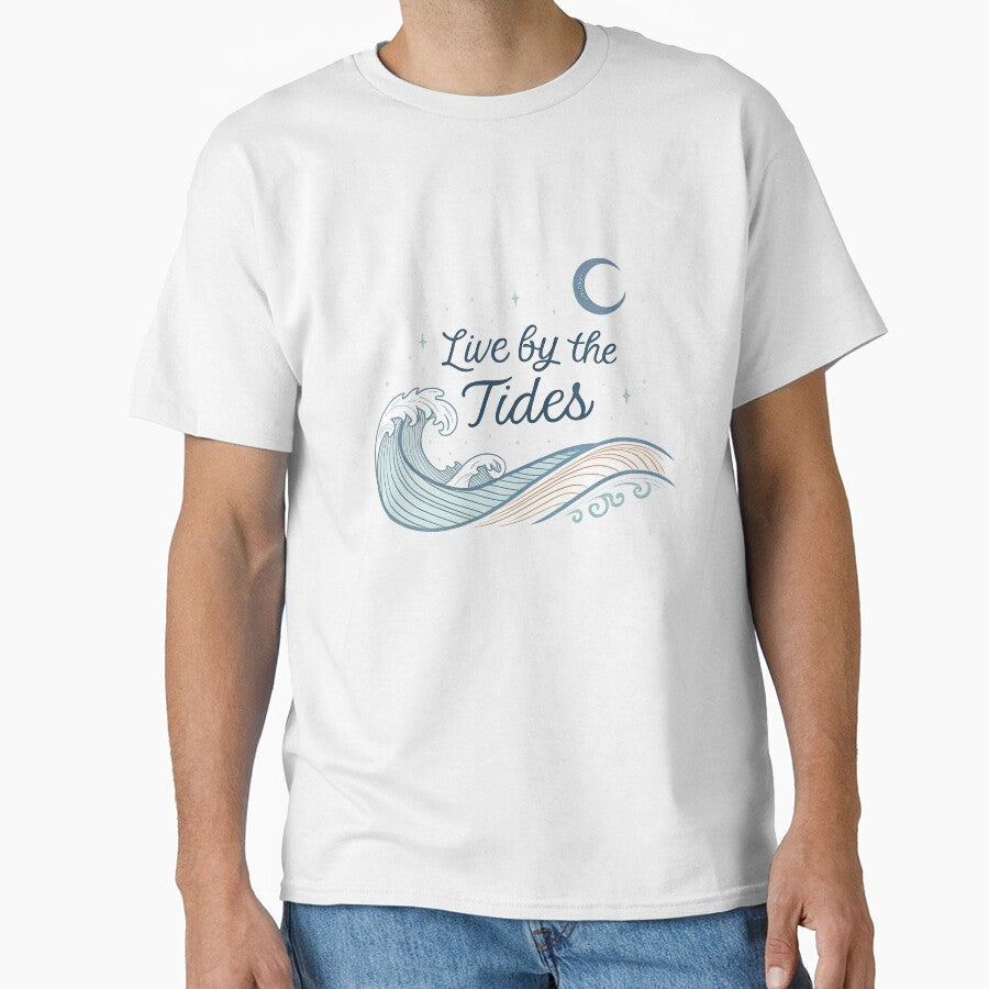 Live By The Tides SineGeneva - Adult & Kids T-Shirts, Sweatshirts & Hoodies apparel design preview 1