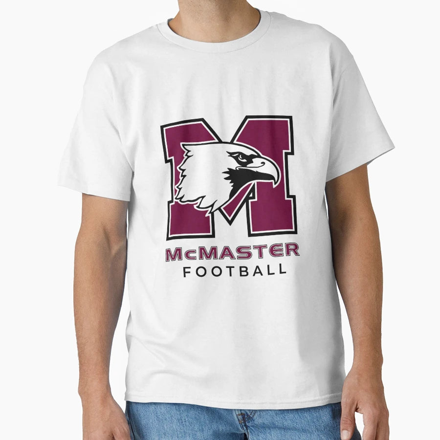 Mcmaster Football T-Shirt - Aesthetic Graphic for Adults - T-Shirt, Sweatshirt, Hoodie