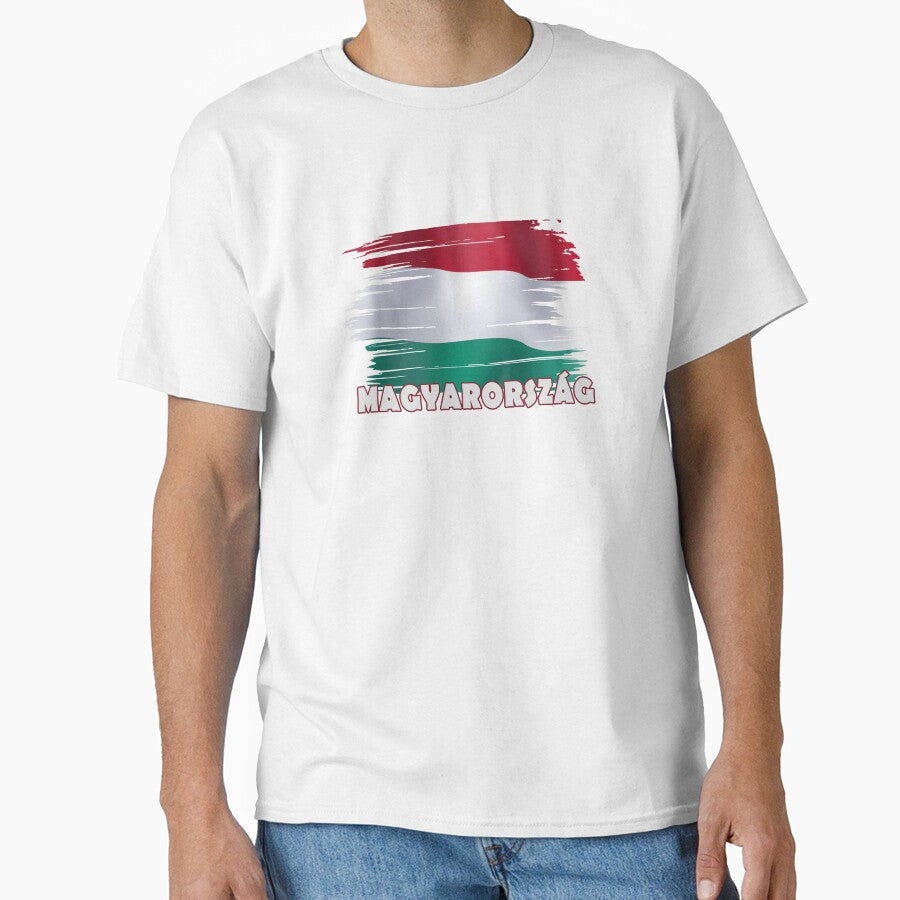 Hungary Flag Magyarorszag by Dubbra - Adult & Kids T-Shirts, Sweatshirts & Hoodies apparel design preview 1