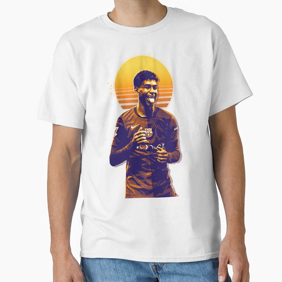 Yamal Lamine Fcb Club T-Shirt - Casual Everyday Wear for Adults - T-Shirt, Sweatshirt, Hoodie