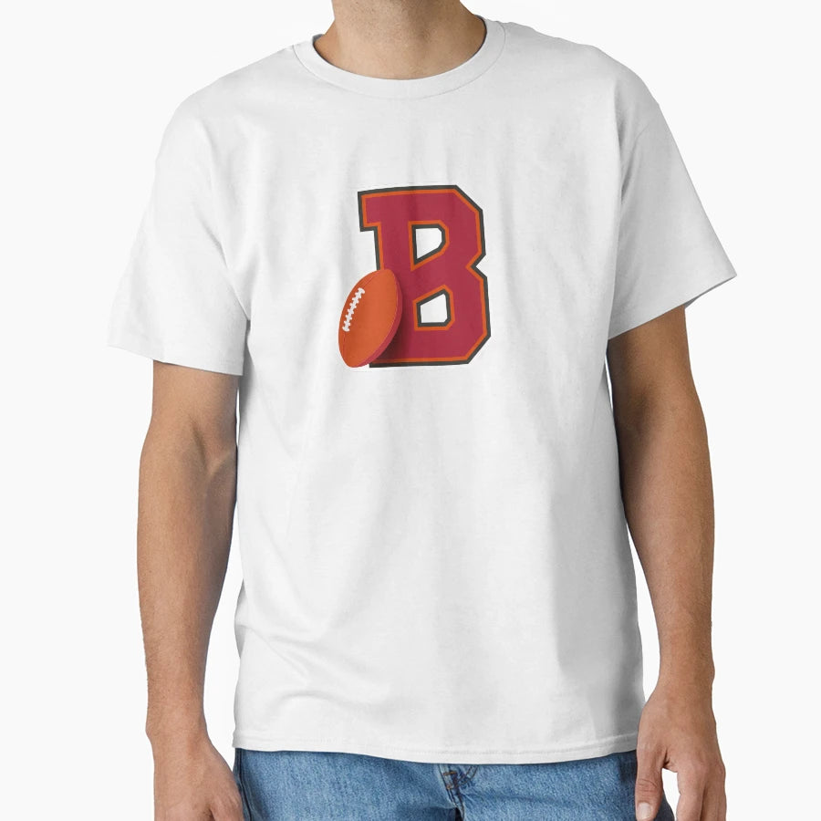 Tampa Bay Football Monogram T-Shirt - Fun Novelty Design Unisex - T-Shirt, Sweatshirt, Hoodie