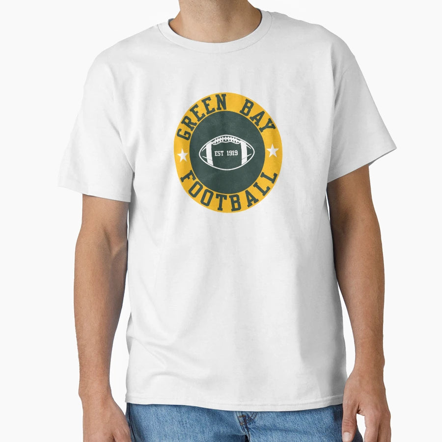 Green Bay Football T-Shirt - Casual Everyday Wear Men Women - T-Shirt, Sweatshirt, Hoodie