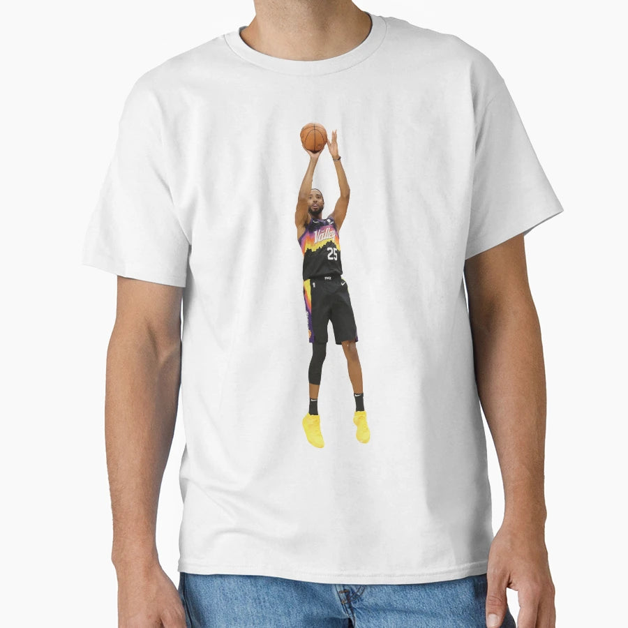 Mikal Bridges 25 Basketball T-Shirt - Custom Art Print Unisex - T-Shirt, Sweatshirt, Hoodie
