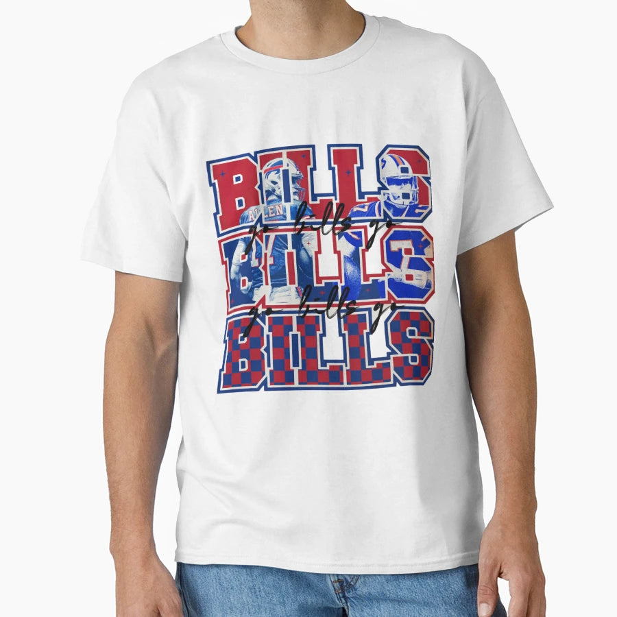 Art Buffalo Bills T-Shirt - Aesthetic Graphic for Adults - T-Shirt, Sweatshirt, Hoodie