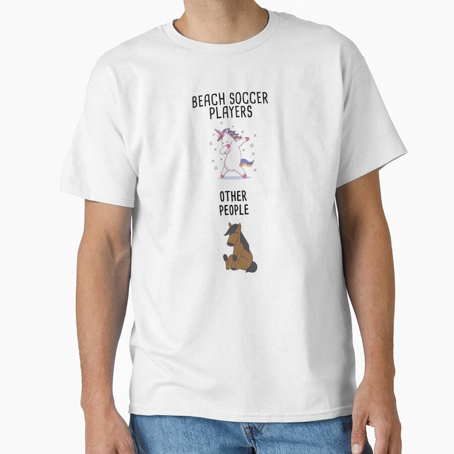 Other People vs. Beach Soccer Players by - Adult & Kids T-Shirts, Sweatshirts & Hoodies apparel design preview 1