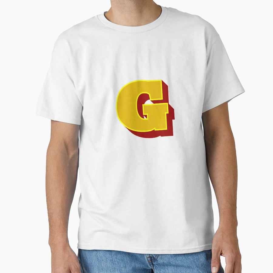 Letter G Street Art Typography T-Shirt - Casual Everyday Wear Unisex - T-Shirt, Sweatshirt, Hoodie