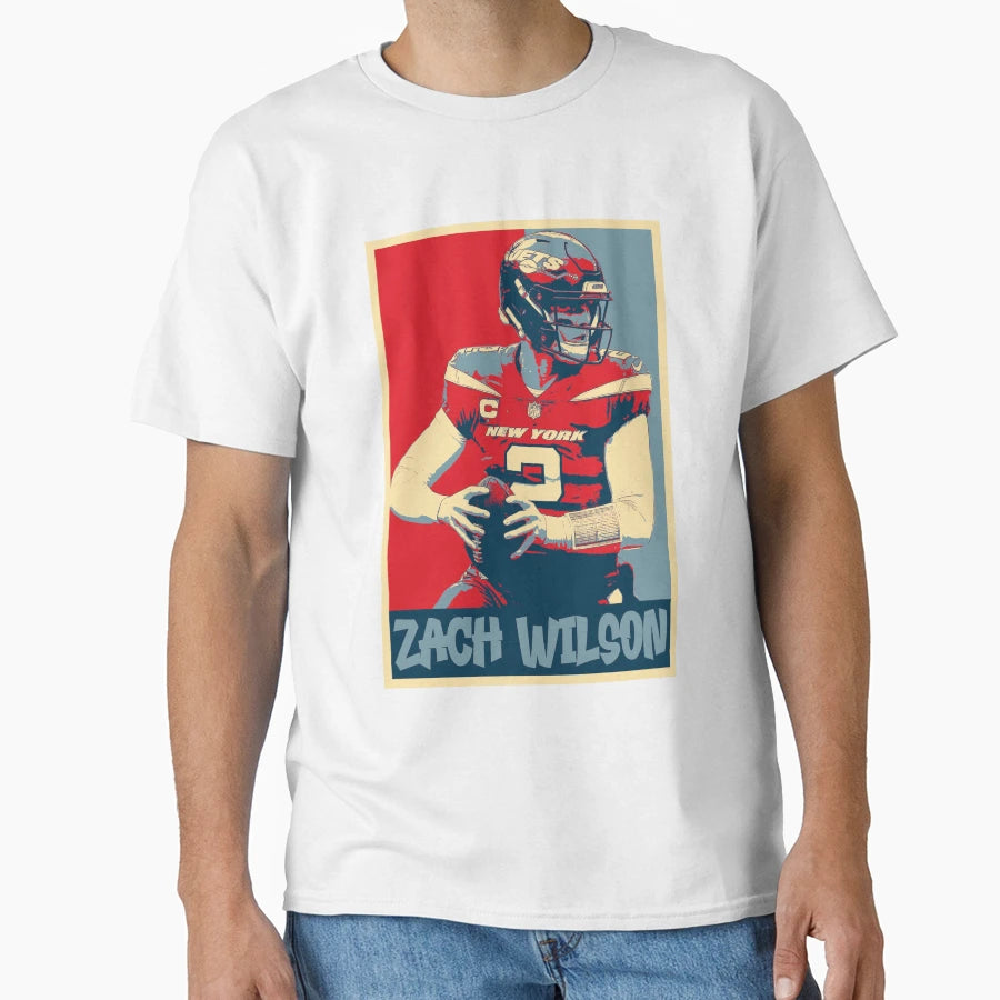 Zach Wilson T-Shirt - Novelty Apparel Unisex - T-Shirt, Sweatshirt, Hoodie