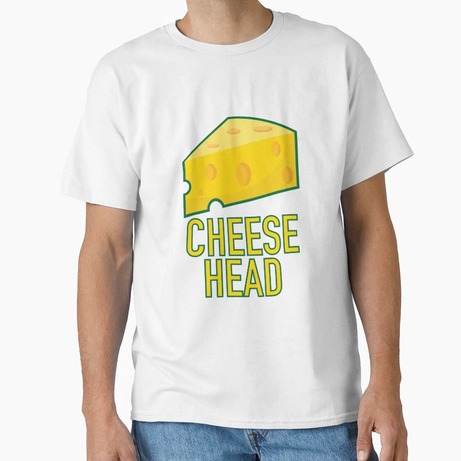 Cheesehead T-Shirt - Fun Novelty Design Unisex - T-Shirt, Sweatshirt, Hoodie