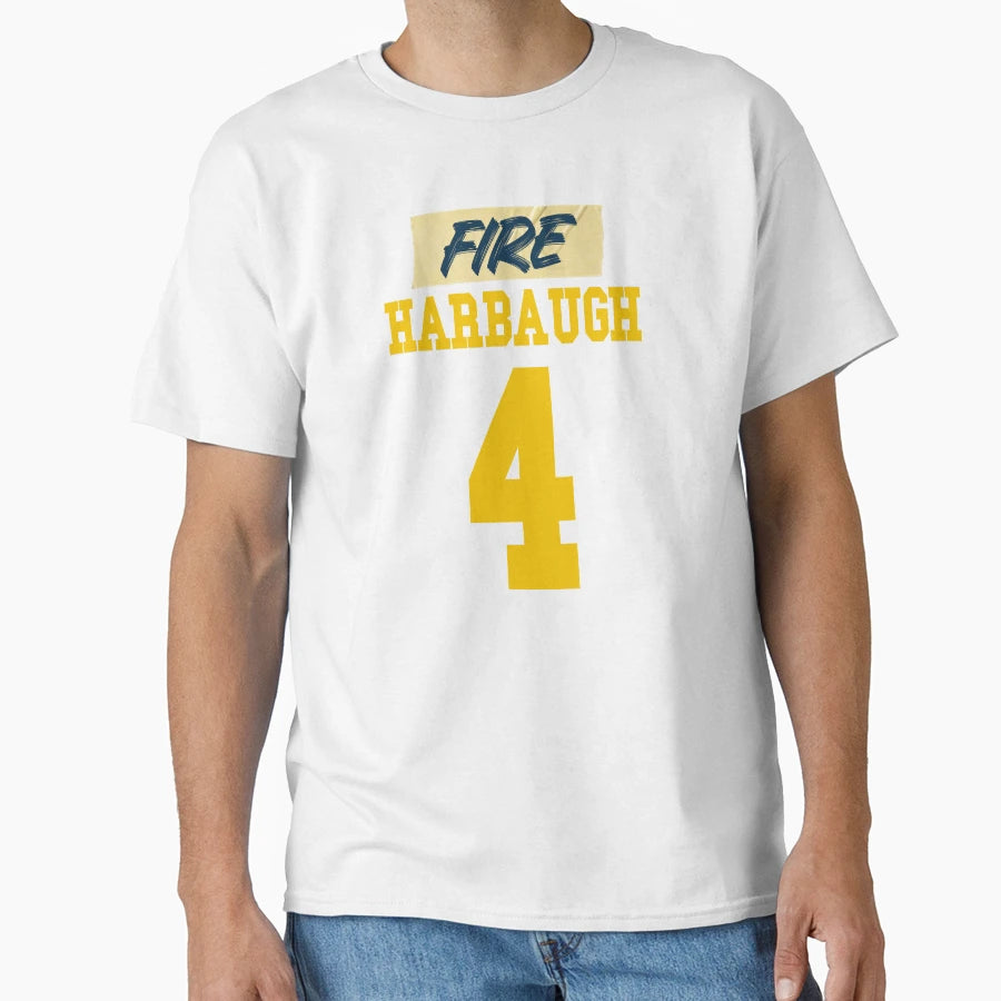 Fire Harbaugh T-Shirt - Aesthetic Graphic Unisex - T-Shirt, Sweatshirt, Hoodie