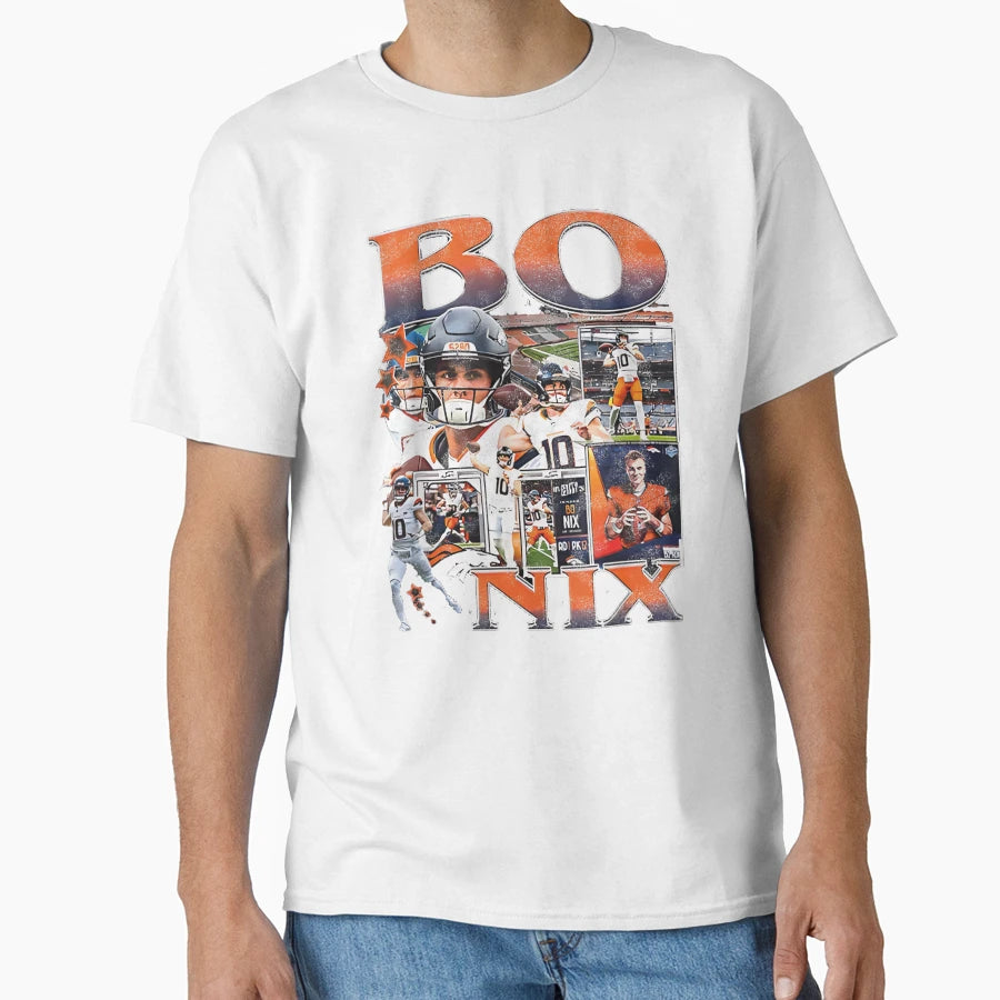 Bo Custom Nix Denver T-Shirt - Unique Graphic for Adults - T-Shirt, Sweatshirt, Hoodie