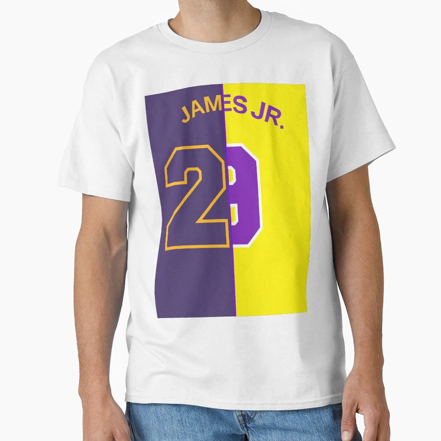 James Jr Jersey Art Collection T-Shirt - Streetwear Style Men Women - T-Shirt, Sweatshirt, Hoodie