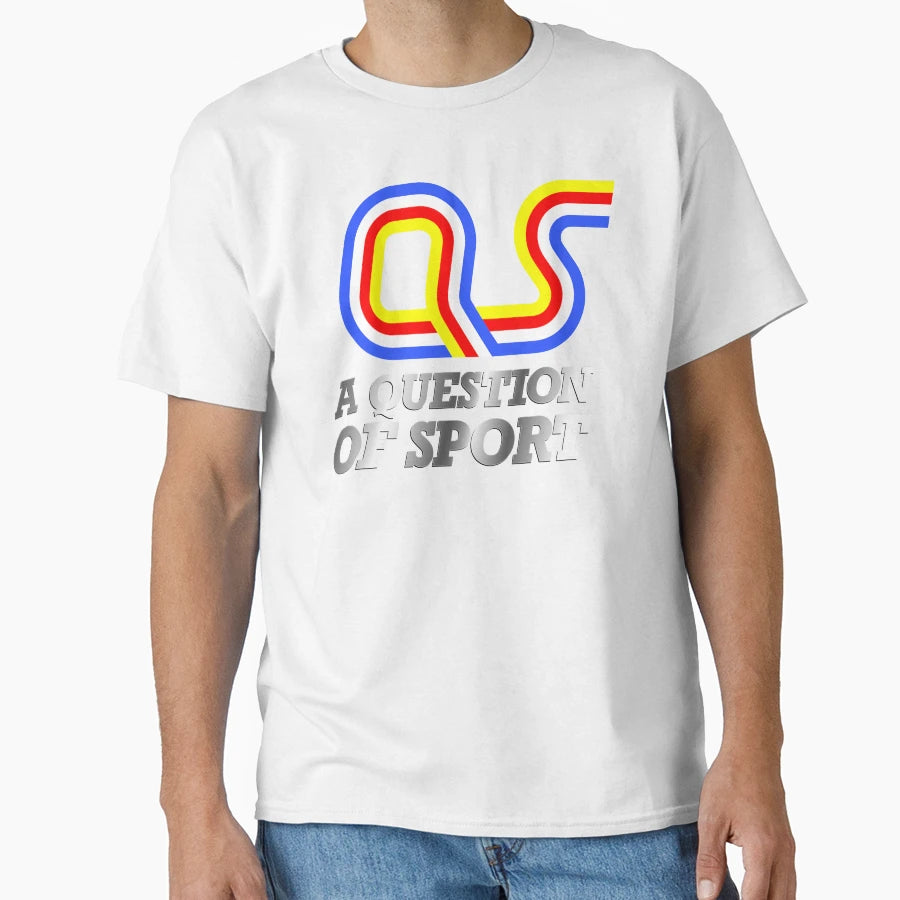 Beebthings Question Sport T-Shirt - Fun Novelty Design for Adults - T-Shirt, Sweatshirt, Hoodie