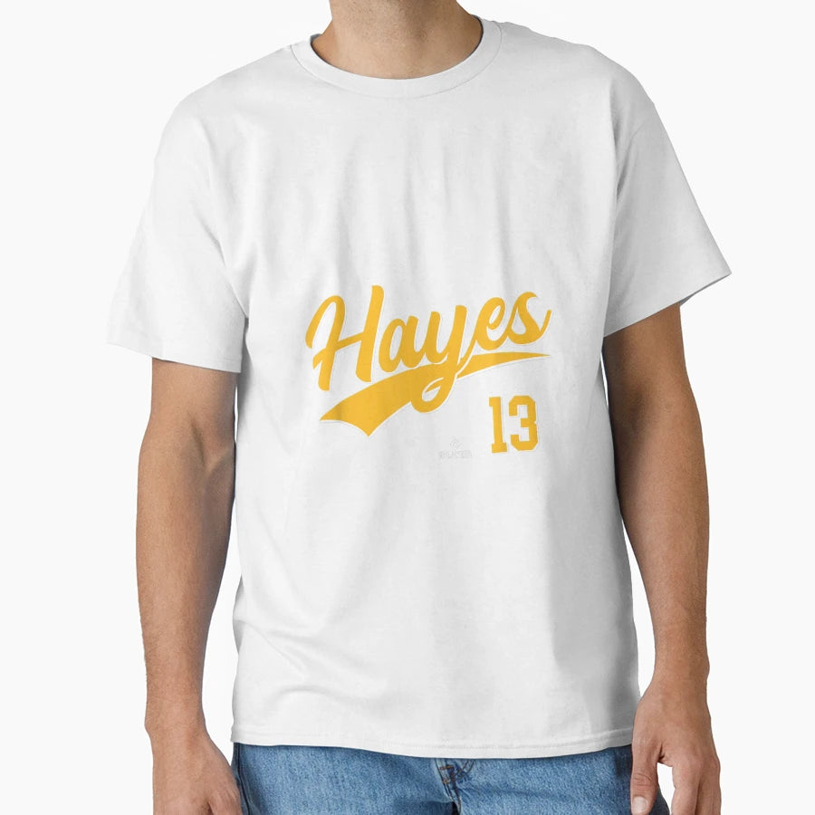Ke Bryan Hayes 13 Pittsburgh Mlbpa T-Shirt - Novelty Apparel for Adults - T-Shirt, Sweatshirt, Hoodie
