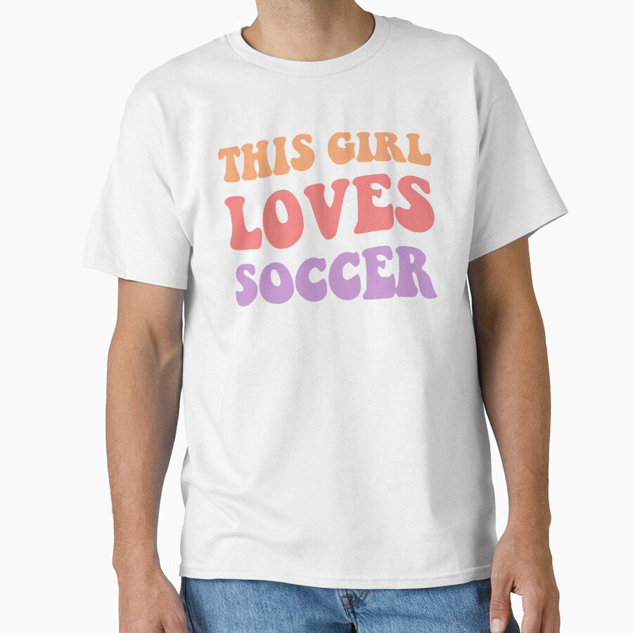 This Girl Loves Soccer II by Lemon Pepper - Adult & Kids T-Shirts, Sweatshirts & Hoodies apparel design preview 1