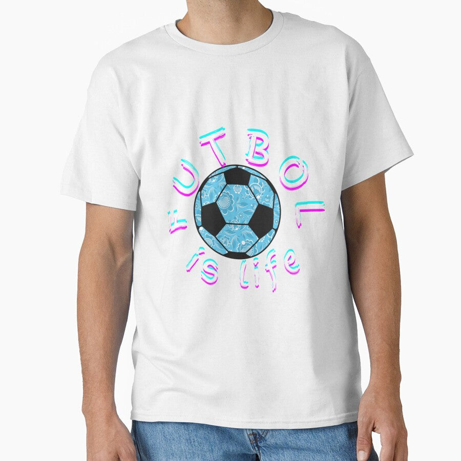 Roy Kent Inspired Futbol Is Life by LouieAdams - Adult & Kids T-Shirts, Sweatshirts & Hoodies apparel design preview 1