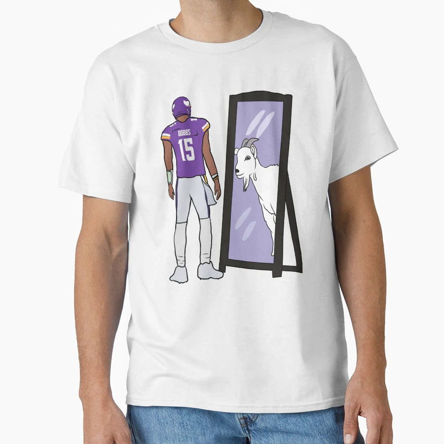 Joshua Dobbs Mirror Goat T-Shirt - Unique Graphic Unisex - T-Shirt, Sweatshirt, Hoodie