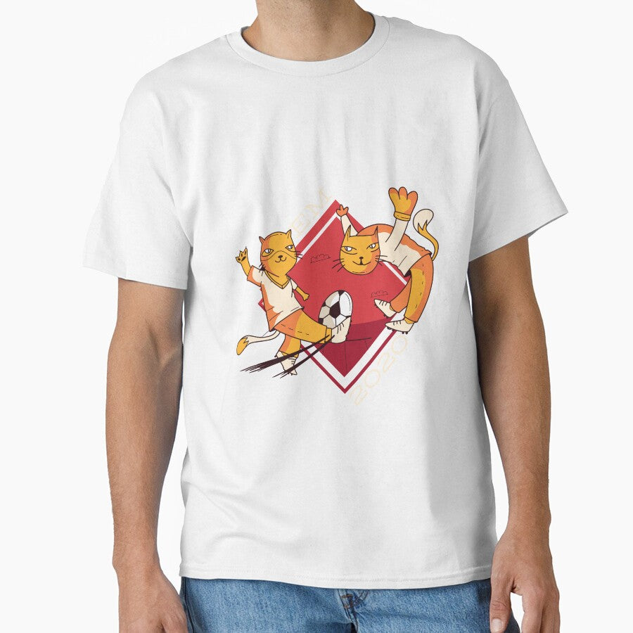 Cats soccer European Championship EM Germany by - Adult & Kids T-Shirts, Sweatshirts & Hoodies apparel design preview 1