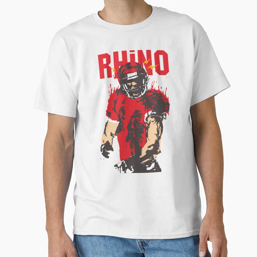 Blooded Rhino T-Shirt - Graphic Print for Adults - T-Shirt, Sweatshirt, Hoodie