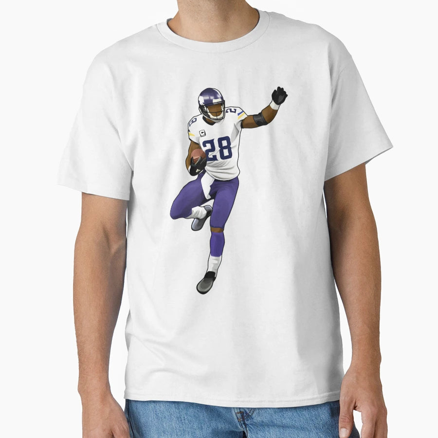 Adrian Peterson Jump Over T-Shirt - Graphic Print Unisex - T-Shirt, Sweatshirt, Hoodie