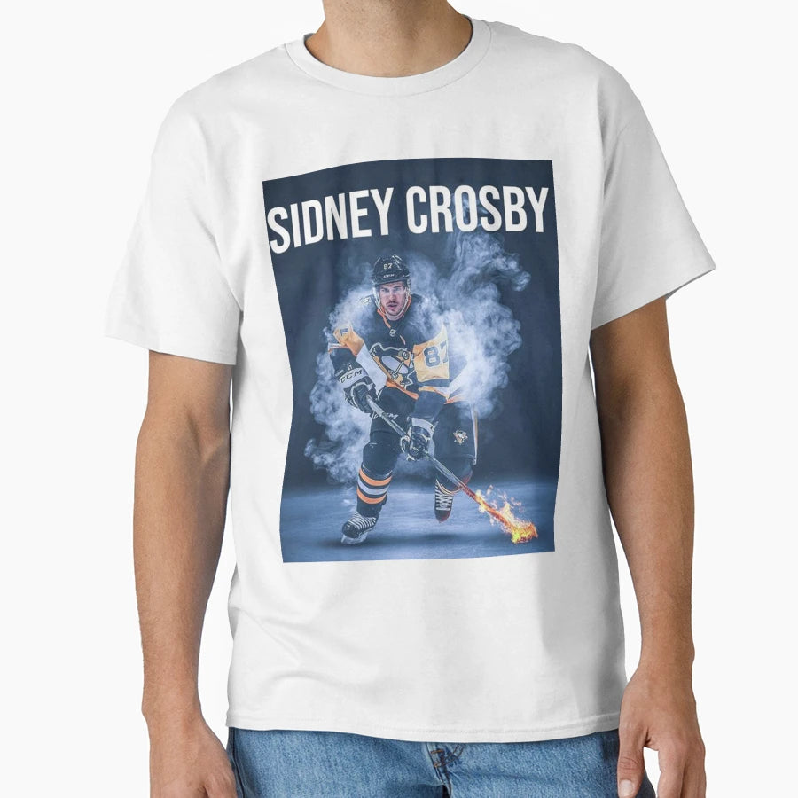 Art Sidney Crosby T-Shirt - Aesthetic Graphic Unisex - T-Shirt, Sweatshirt, Hoodie