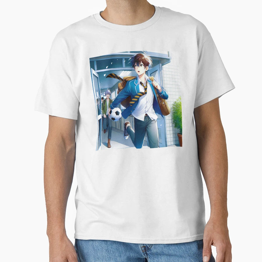 Anime Football Lovers T-Shirt - Trendy Graphic Men Women - T-Shirt, Sweatshirt, Hoodie