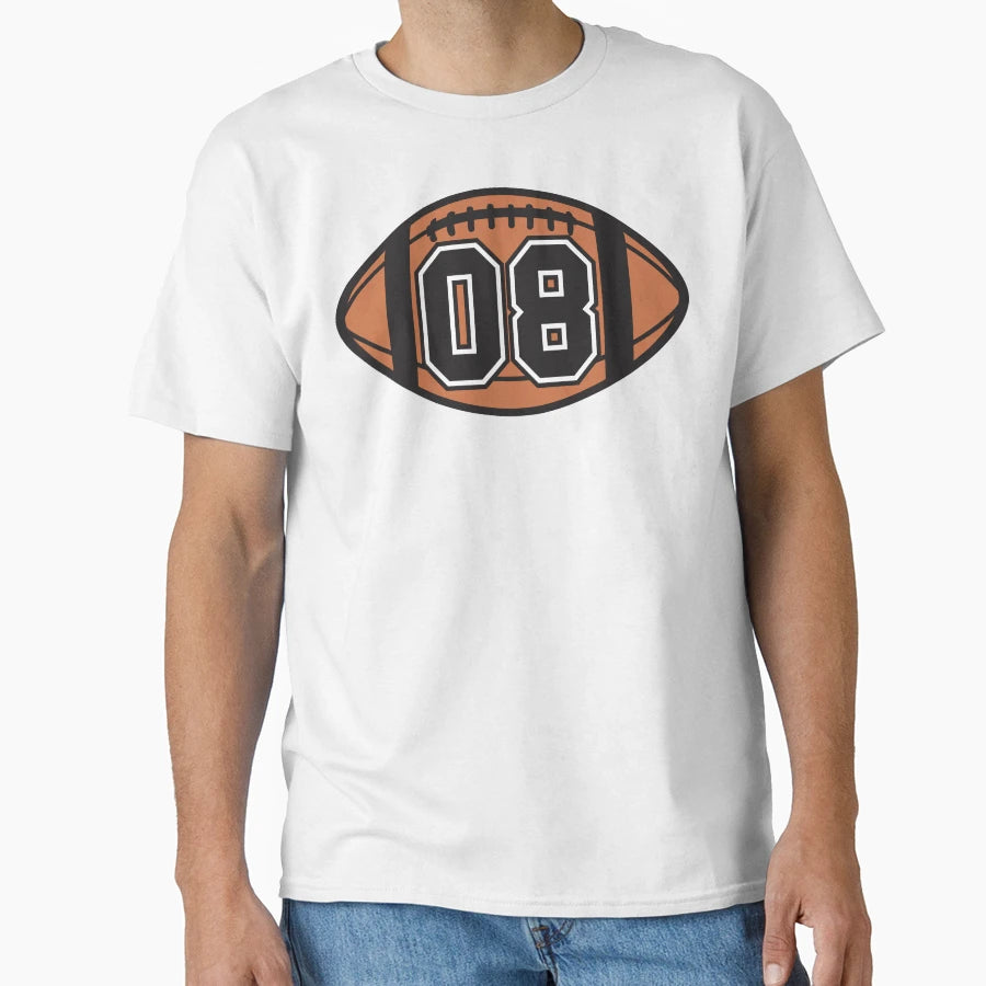Football 08 T-Shirt - Streetwear Style Men Women - T-Shirt, Sweatshirt, Hoodie
