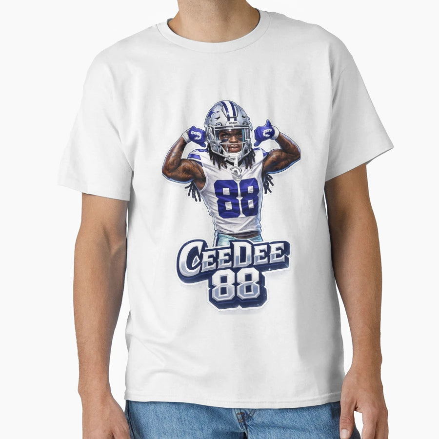 CL Dallas Caricature T-Shirt - Graphic Print Unisex - T-Shirt, Sweatshirt, Hoodie