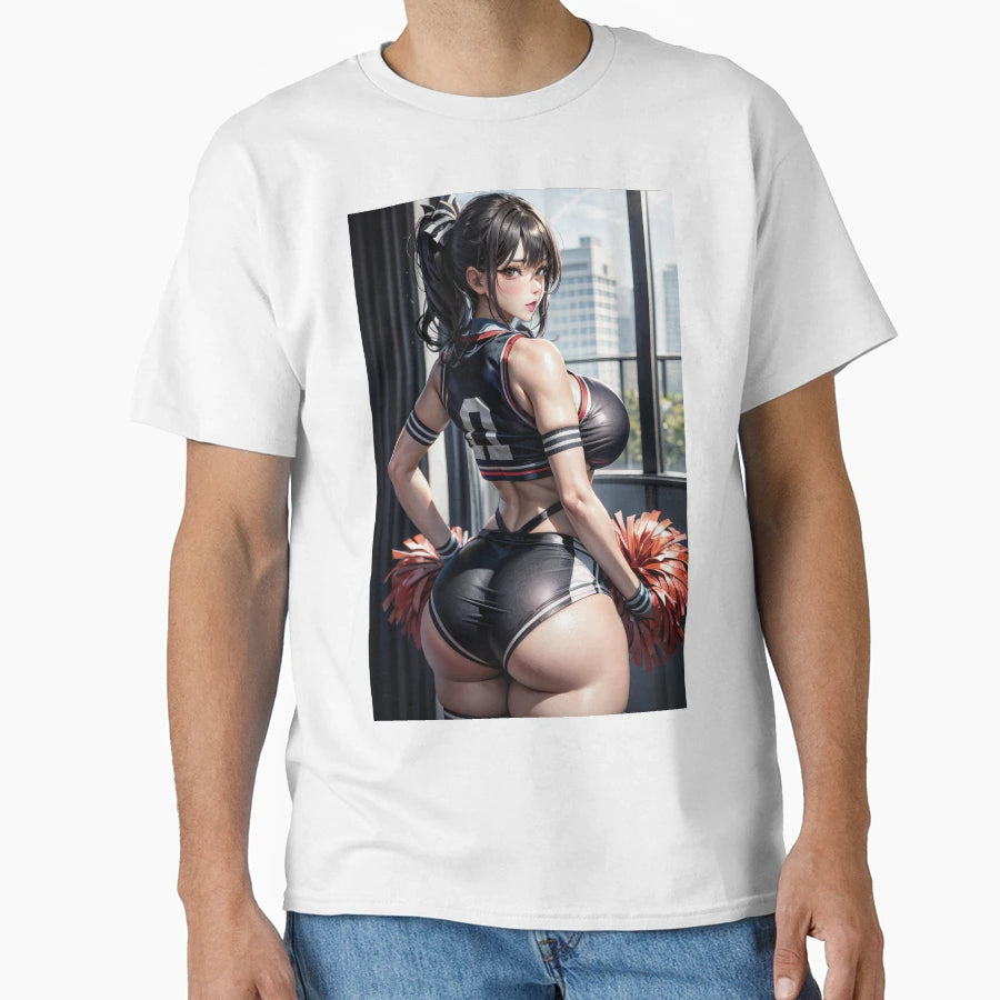Amazing Anime Cheerleader T-Shirt - Trendy Graphic Unisex - T-Shirt, Sweatshirt, Hoodie