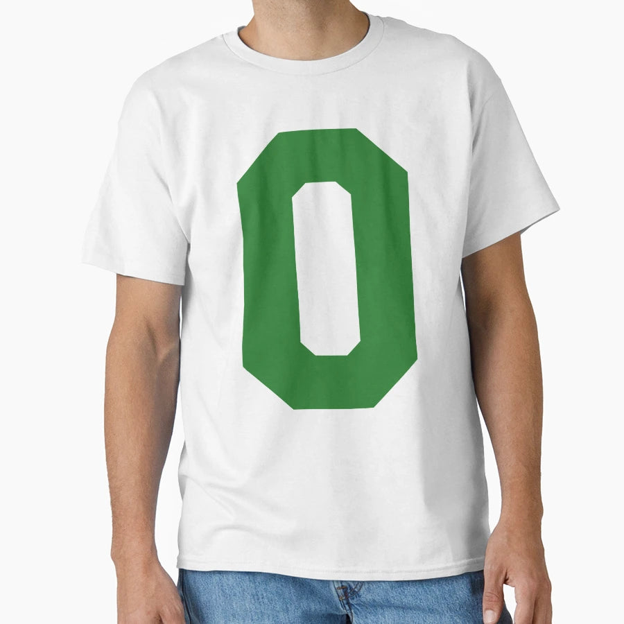 Alphabet Green O Sports Letter O T-Shirt - Fun Novelty Design Unisex - T-Shirt, Sweatshirt, Hoodie