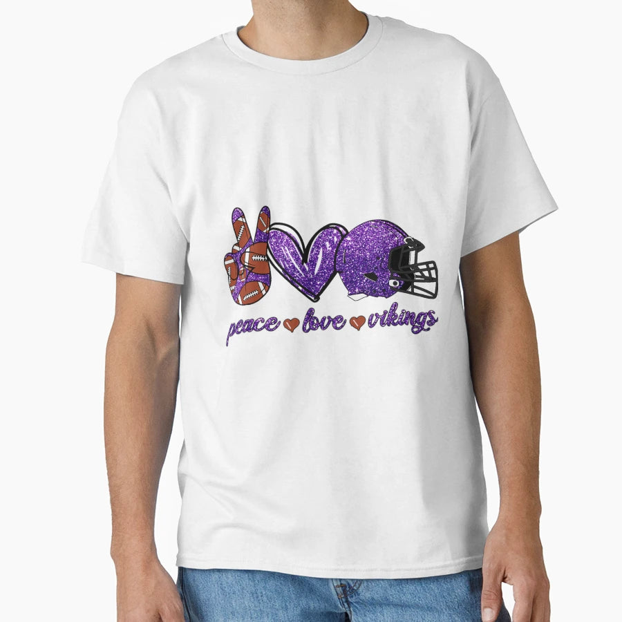 Art Minnesota Vikings T-Shirt - Minimalist Print for Adults - T-Shirt, Sweatshirt, Hoodie