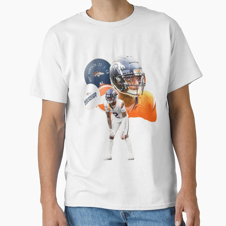 Pat Surtain Ii T-Shirt - Casual Everyday Wear for Adults - T-Shirt, Sweatshirt, Hoodie