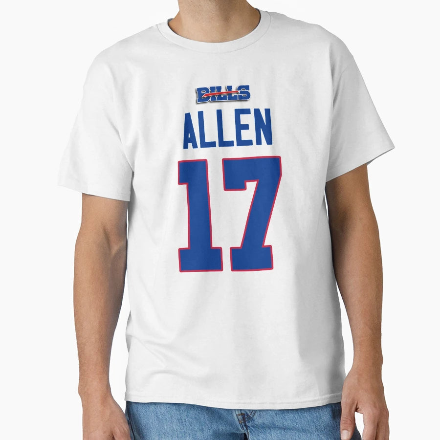 Allen 17 Bills T-Shirt - Unique Graphic Men Women - T-Shirt, Sweatshirt, Hoodie
