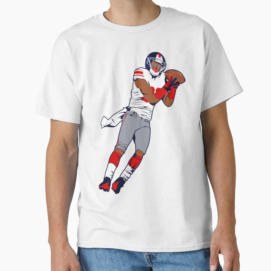 Mario Manningham T-Shirt - Custom Art Print Men Women - T-Shirt, Sweatshirt, Hoodie