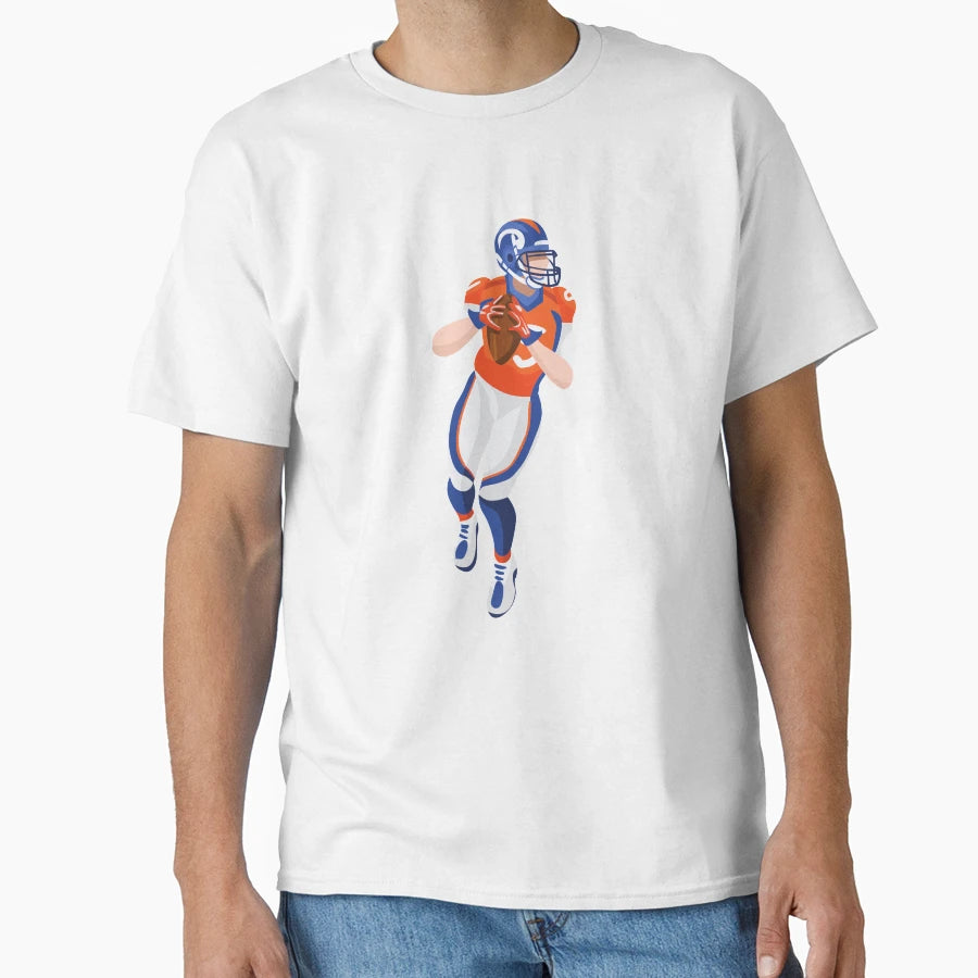 Star American Football Player Quarterback T-Shirt - Streetwear Style Unisex - T-Shirt, Sweatshirt, Hoodie