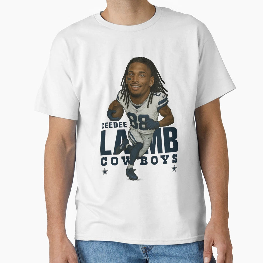 CL Cowboys 88 Caricature Art T-Shirt - Aesthetic Graphic Unisex - T-Shirt, Sweatshirt, Hoodie