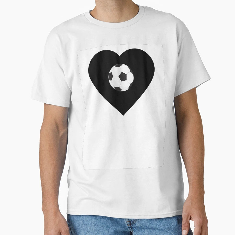 Football Heart T-Shirt - Fun Novelty Design Men Women - T-Shirt, Sweatshirt, Hoodie