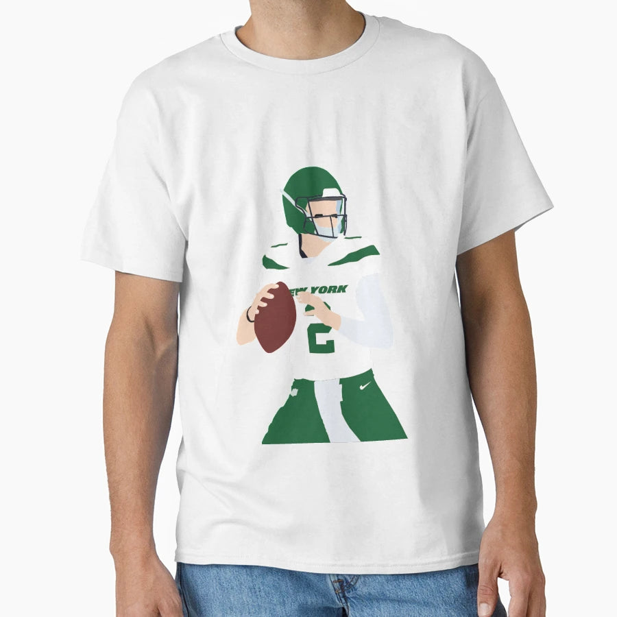 Zach Wilson 2 Jets T-Shirt - Minimalist Print Unisex - T-Shirt, Sweatshirt, Hoodie
