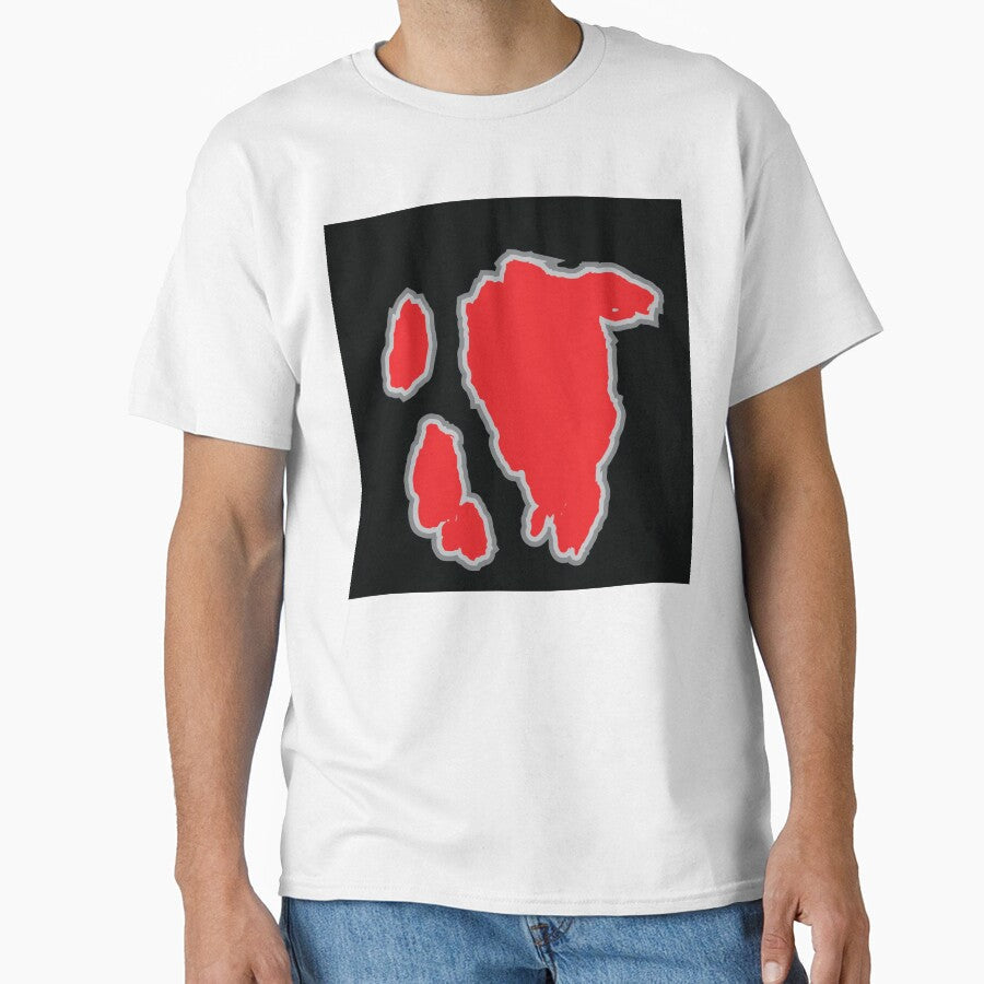 Big Red Cow Pattern Black Cowhide by Cow-Print-Stuff - Adult & Kids T-Shirts, Sweatshirts & Hoodies apparel design preview 1