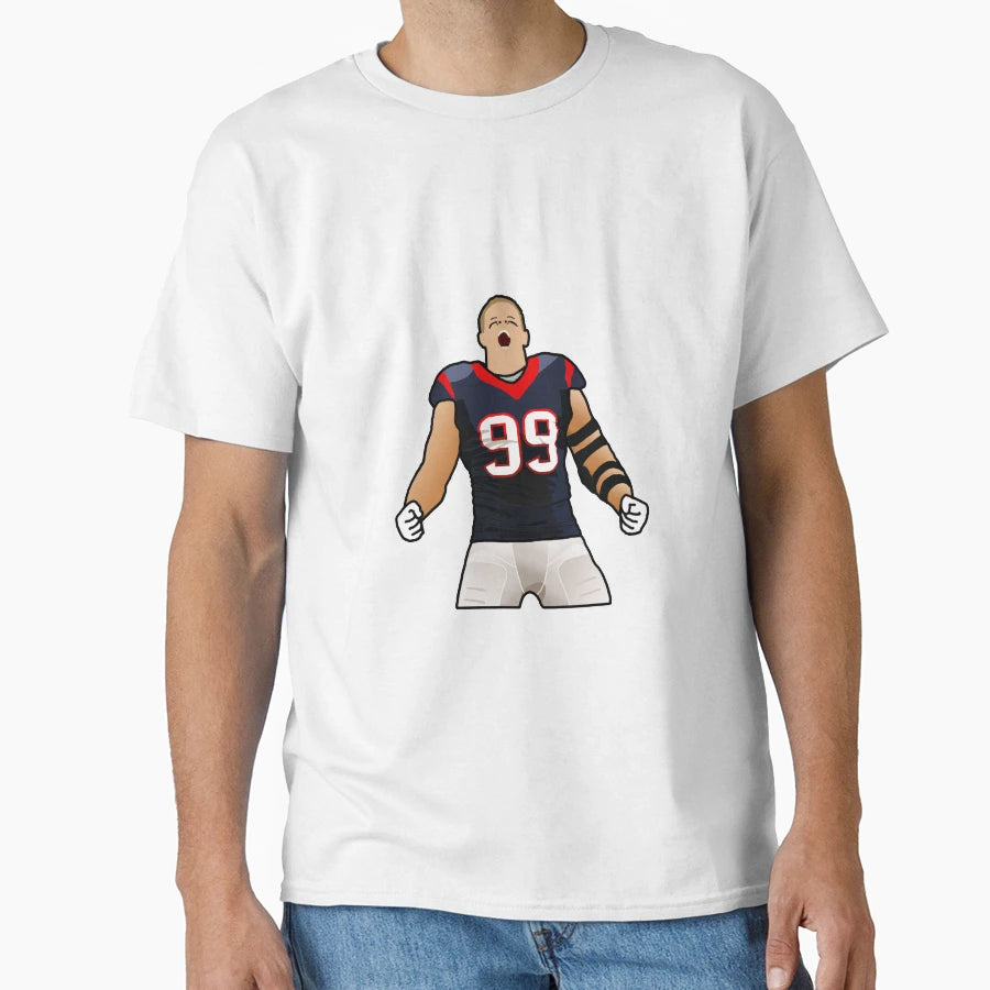 J J Watt T-Shirt - Graphic Print for Adults - T-Shirt, Sweatshirt, Hoodie