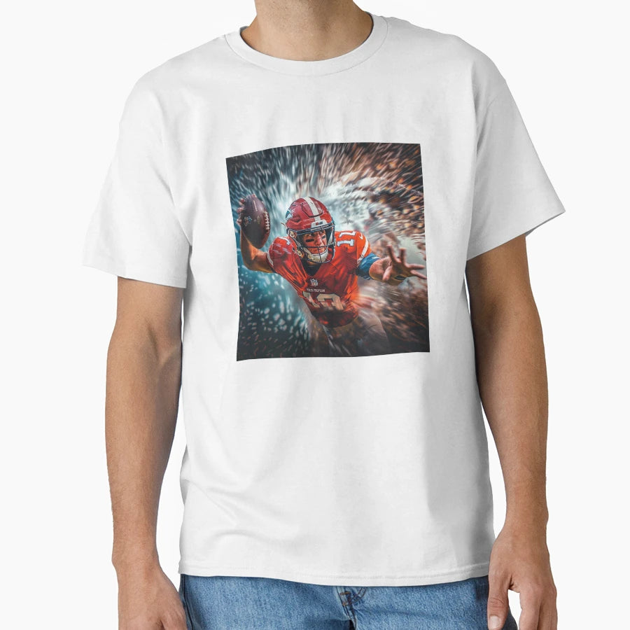 Nfl Quarterback T-Shirt - Minimalist Print for Adults - T-Shirt, Sweatshirt, Hoodie