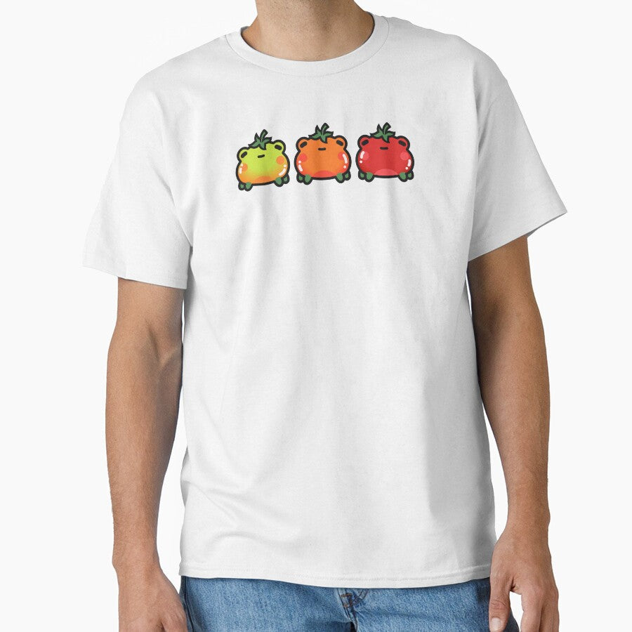 Ripe Tomato Frogs by Mint Garden - Adult & Kids T-Shirts, Sweatshirts & Hoodies apparel design preview 1