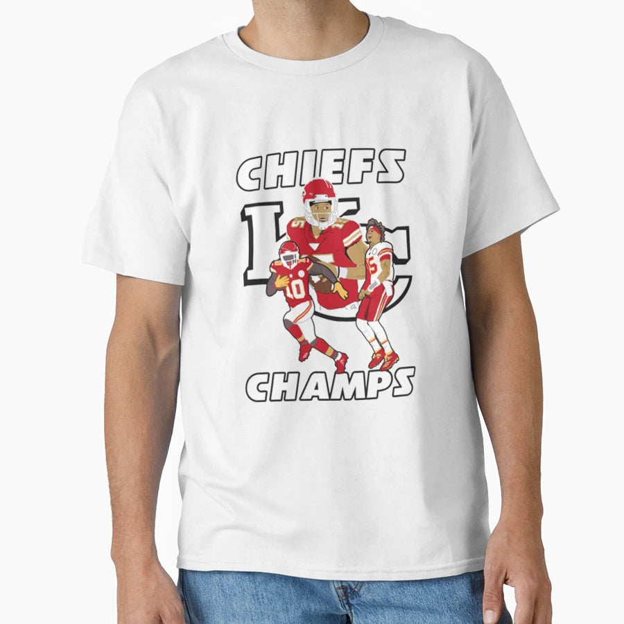 Mahomes Mahomes And TH Kcc T-Shirt - Custom Art Print for Adults - T-Shirt, Sweatshirt, Hoodie