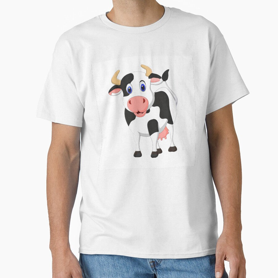 Cow by PaintedbyCarol - Adult & Kids T-Shirts, Sweatshirts & Hoodies apparel design preview 1