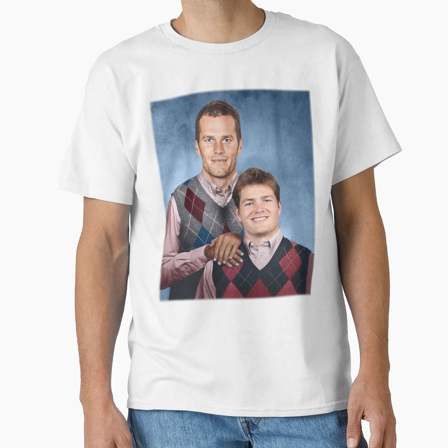 Brady And Maye New England Footballstep T-Shirt - Graphic Print Men Women - T-Shirt, Sweatshirt, Hoodie